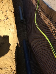 Photo de galerie - Drainage/autour d’une ancienne maison