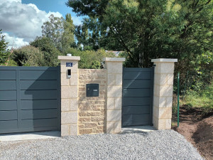 Photo de galerie - Entrée en pierre 