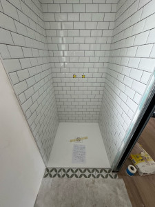 Photo de galerie - Pose métro salle de bain 