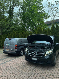 Photo de galerie - Service, Frein, Serrure de porte coulissante ✅ Mercedes Viano 2020??