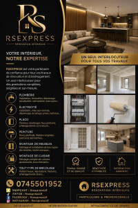 Photo de galerie - Rsexpress pour tout vos travaux d'intérieur 