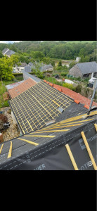 Photo de galerie - Changement de couverture en tuile 