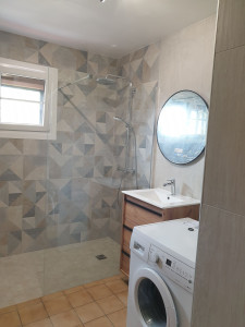 Photo de galerie - Création douche italienne 
