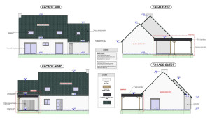 Photo de galerie - Plan de façades 