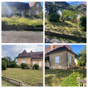 Photo de galerie - Grand terrain d’environ 2000 m² remis en ordre : tonte, débroussaillage et nettoyage pour redonner un bel aspect au jardin. 