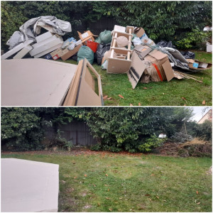 Photo de galerie - Déchets de travaux et encombrants.