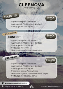 Photo de galerie - Service de nettoyage automobile 
