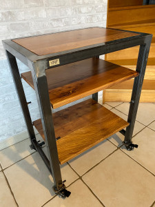 Photo de galerie - Servante pour restaurateur type industriel 