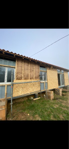 Photo de galerie - Pose d’isolation sur maison container
