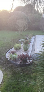 Photo de galerie - Création de massifs. 