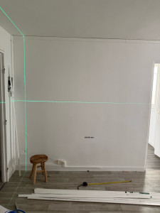 Photo de galerie - Pose moulures 