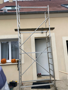 Photo de galerie - Nettoyage gouttière 