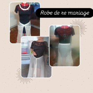 Photo de galerie - Création sur mesure robe de re mariage