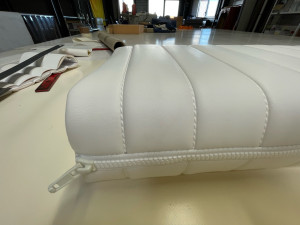 Photo de galerie - Dossier de banquette de bateau 