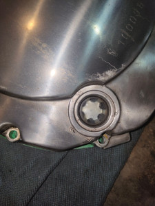 Photo de galerie - Nettoyage et changement du carter d'embrayage, et révision carburateur sur une Suzuki 1200 bandit 