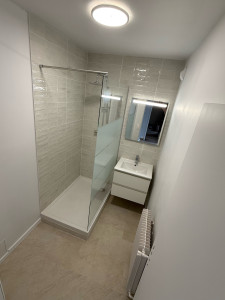 Photo de galerie - Mur plomberie faïence 