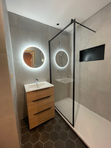Photo de galerie - Création salle de bain 