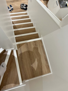 Photo de galerie - Pose de parquet - Revêtement de sol