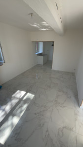 Photo de galerie - Pose de carrelage 60x60