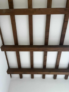 Photo de galerie - Peinture d'un plafond 