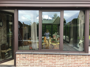 Photo de galerie - Nettoyage de vitres d’une véranda 