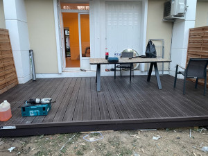 Photo de galerie - Terrasse en PVC