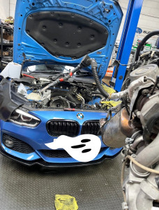 Photo de galerie - BMW timing chains replacement 