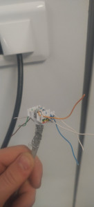 Photo de galerie - Une prise réseau 