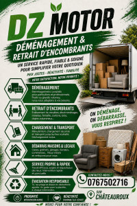 Photo de galerie - Déménagement et retrait d’encombrants 