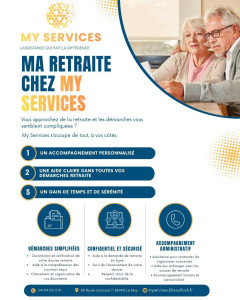 Photo de galerie - Chez MY SERVICES, nous vous aidons à gérer votre administratif au quotidien.
Nous proposons des services de secrétariat externalisé pour les particuliers et les professionnels : démarches, organisation, documents et gestion administrative.