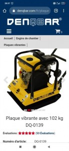 Photo de galerie - Plaque vibrante