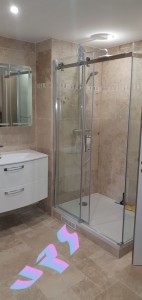 Photo de galerie - Installation d'une salle de bain complète 