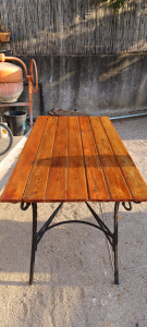 Photo de galerie - Planche pour table de jardin