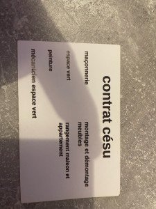 Photo de galerie - Je vous propose mes services