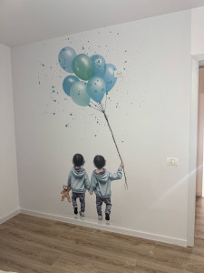 Photo de galerie - Posé tapisserie ( papier peint)