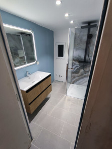 Photo de galerie - Rénovation salle de bain