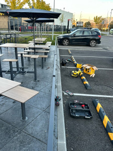 Photo de galerie - Realignement des barrières final