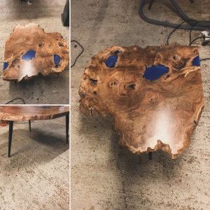 Photo de galerie - Fabrication table basse
