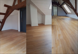 Photo de galerie - Pose de stratifié aujourd’hui : un sol tout neuf, ça change tout !