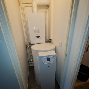 Photo de galerie - Entretien chaudière gaz, et ballon d'eau chaude solaires 