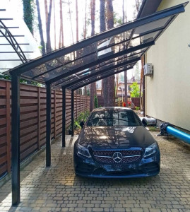 Photo de galerie - Pergola abri voiture