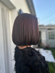 Photo de galerie - Coloration coupe et brushing