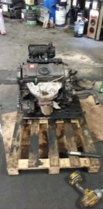 Photo de galerie - Moteur démonter.
 
