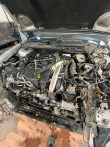 Photo de galerie - Remplacement moteur v6 