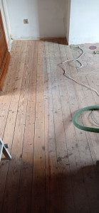 Photo de galerie - Ponçage d'un parquet 