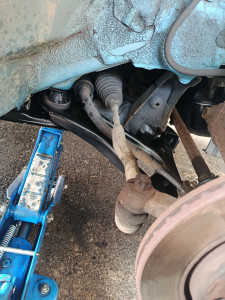 Photo de galerie - Remplacement Triangles de Suspension AV Peugeot/Citroën 