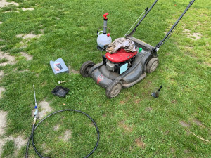 Photo de galerie - Entretient tondeuse 