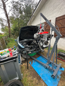 Photo de galerie - Remplacement moteur Nissan 200sx