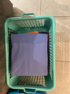 Photo de galerie - Panière de draps 