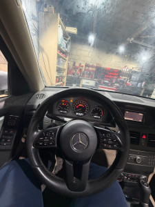 Photo de galerie - Adaptation d’un volant Mercedes 2024 sur une Mercedes de 2009